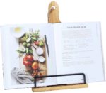 Farmhouse Recipe Book Holder idea for kitchen wall decor