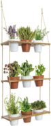 Hanging herb garden decor 2