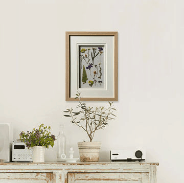 dried florals idea for kitchen wall decor
