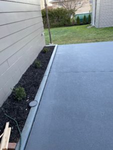 House Reno Grey Painted Concrete Patio