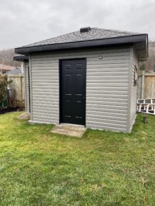 House Reno Painted Shed