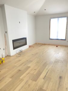 hardwood floors living room
