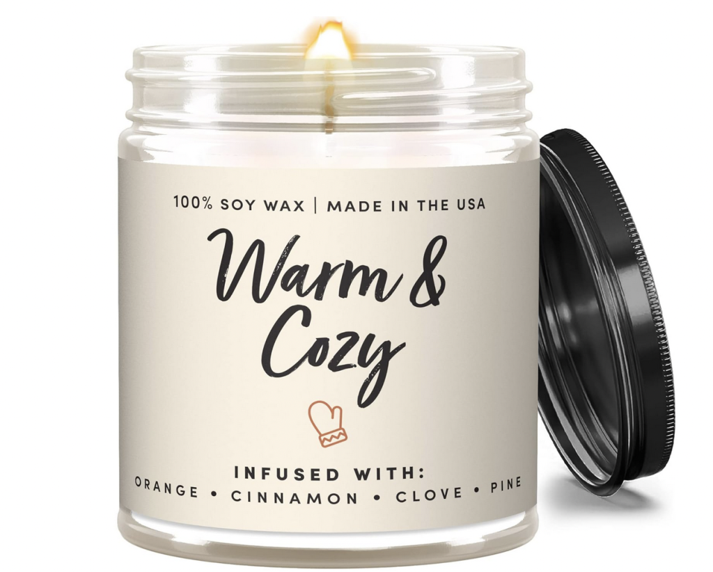 Christmas Kitchen Decor Candle