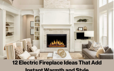 12 Electric Fireplace Ideas That Add Instant Warmth and Style