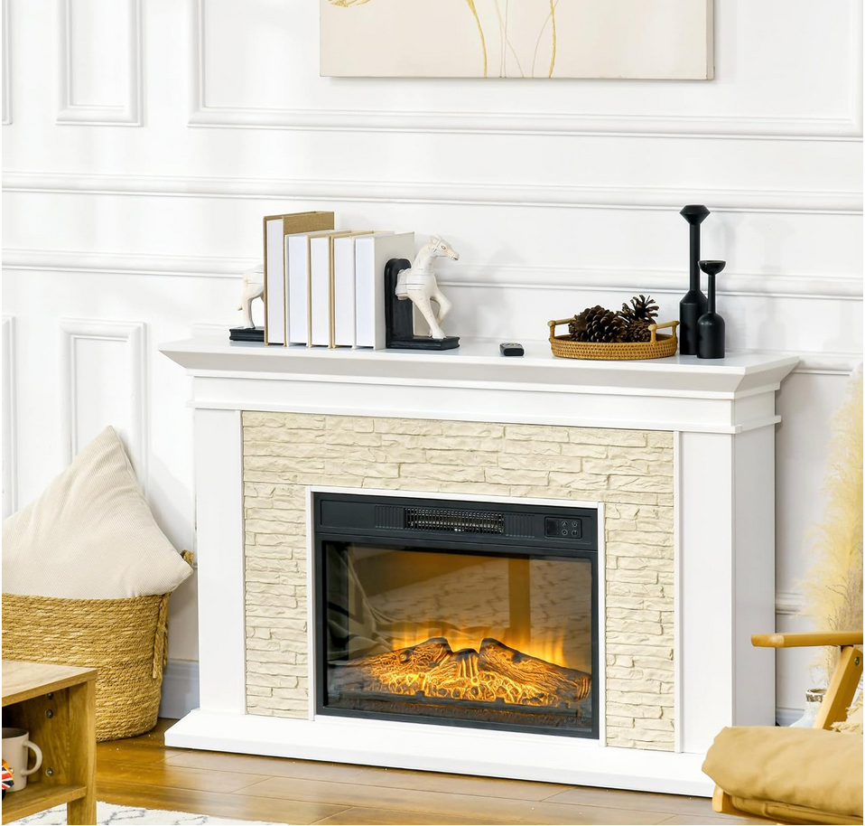 Homcom Electric Fireplace Mantel