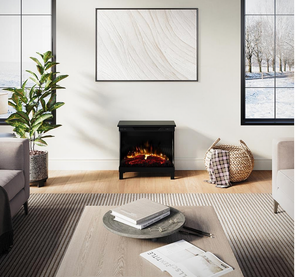 Modern Cabin Electric Fireplace