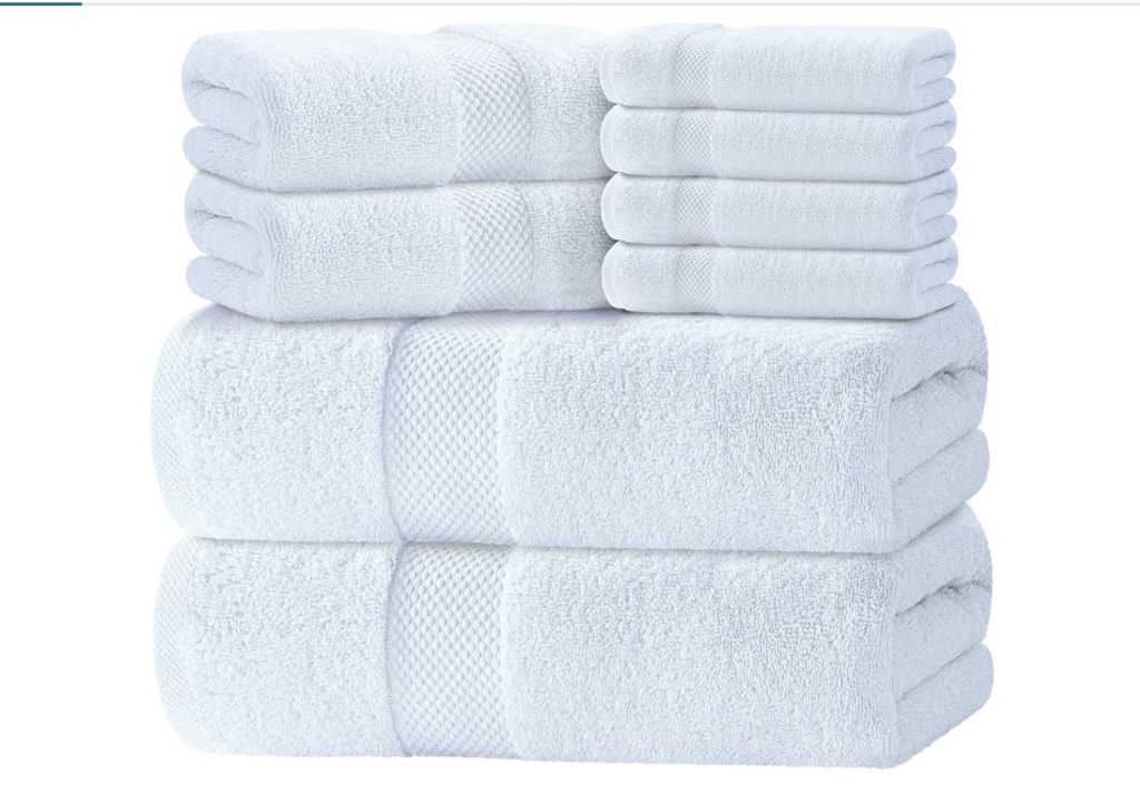 White Classic Turkish Bath Towels